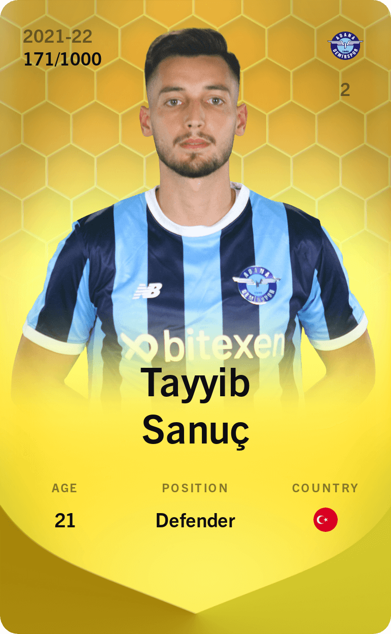 Tayyib Sanuç 2021-22 • Limited 171/1000