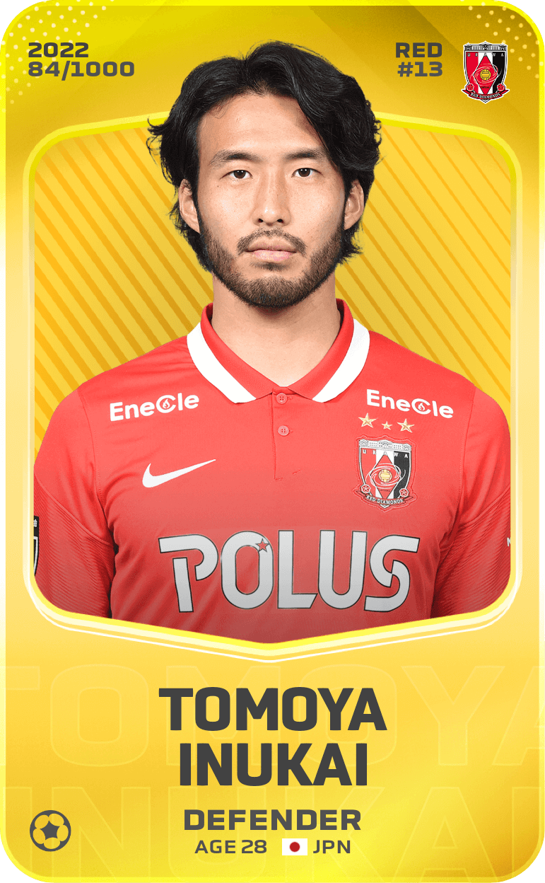 Tomoya Inukai 2022-23 • Limited 84/1000