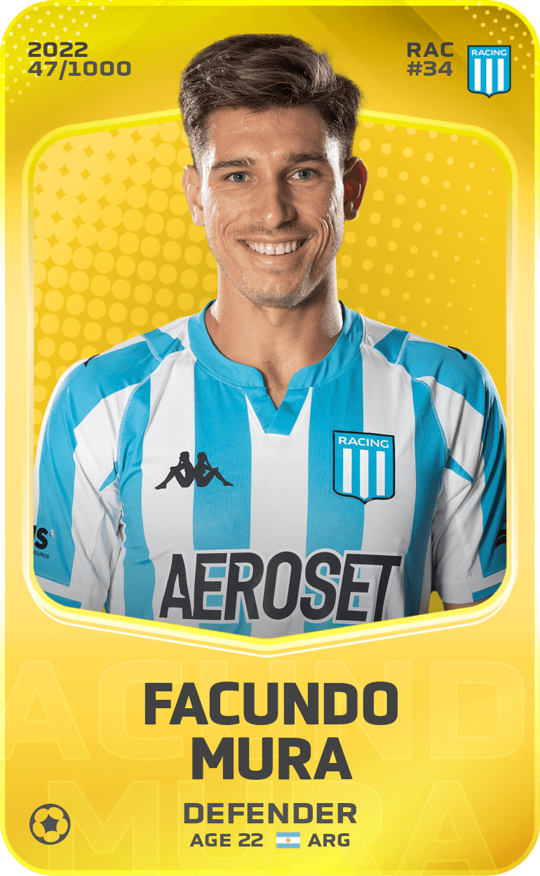 Facundo Mura 2022-23 • Limited 47/1000
