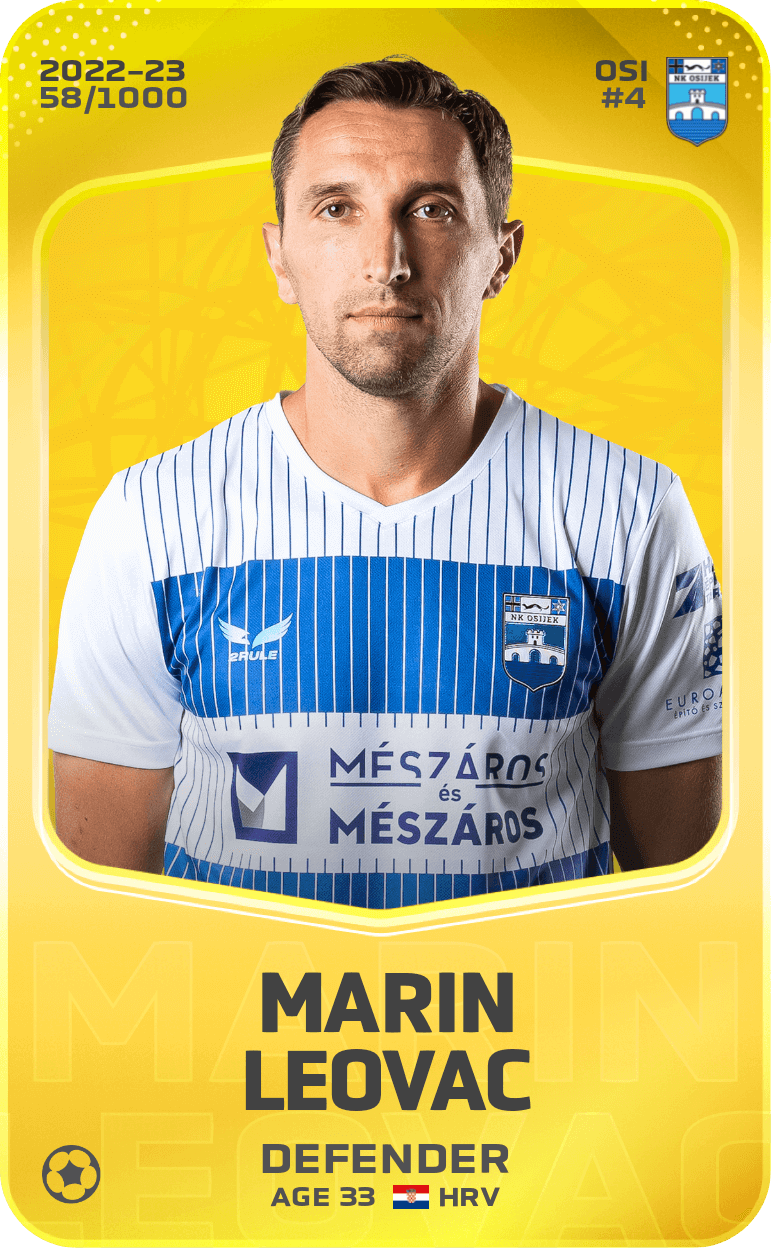 Marin Leovac 2022-23 • Limited 58/1000