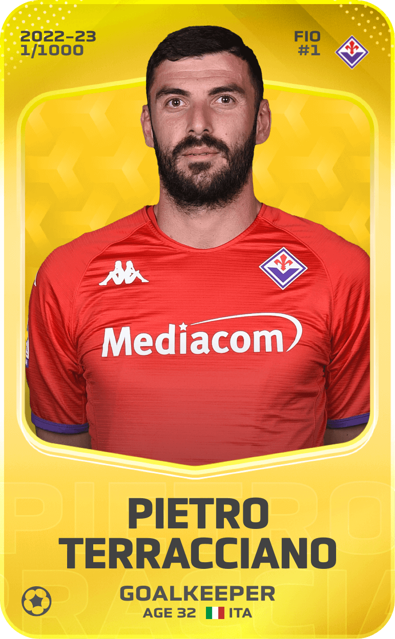 Pietro Terracciano 2022-23 • Limited 1/1000