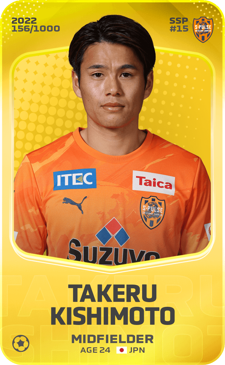 Takeru Kishimoto 2022-23 • Limited 156/1000