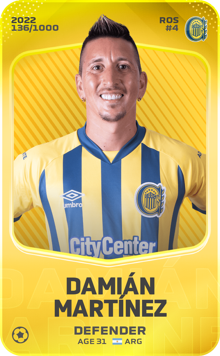 Sorare - Sorare Official - Damián Martínez 2022-23 • Limited 136/1000 - NFT # 88130225367848883039686785961832302795942393770512751026458499774195078286628