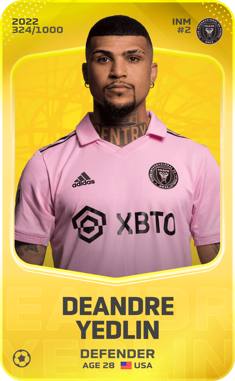 DeAndre Yedlin 2022-23 • Limited 324/1000