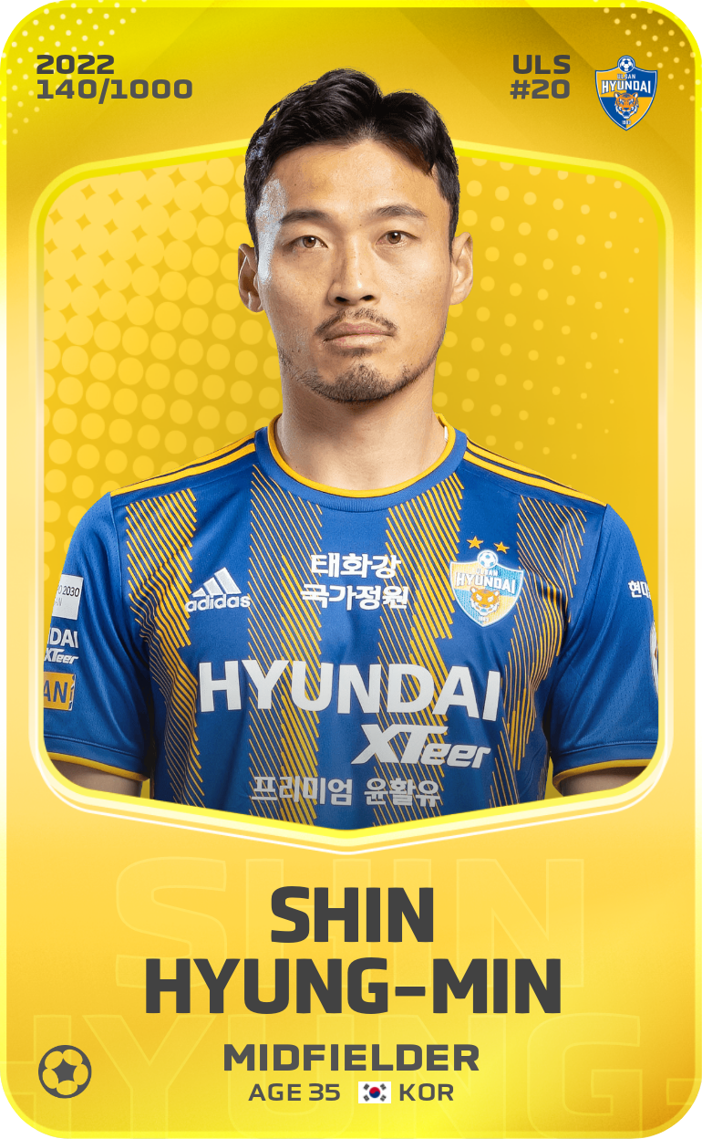 Sorare - Sorare Official - Shin Hyung-Min 2022-23 • Limited 140/1000 - NFT # 69367861998629807216737809207012986148531311198740203020768128956950348775084