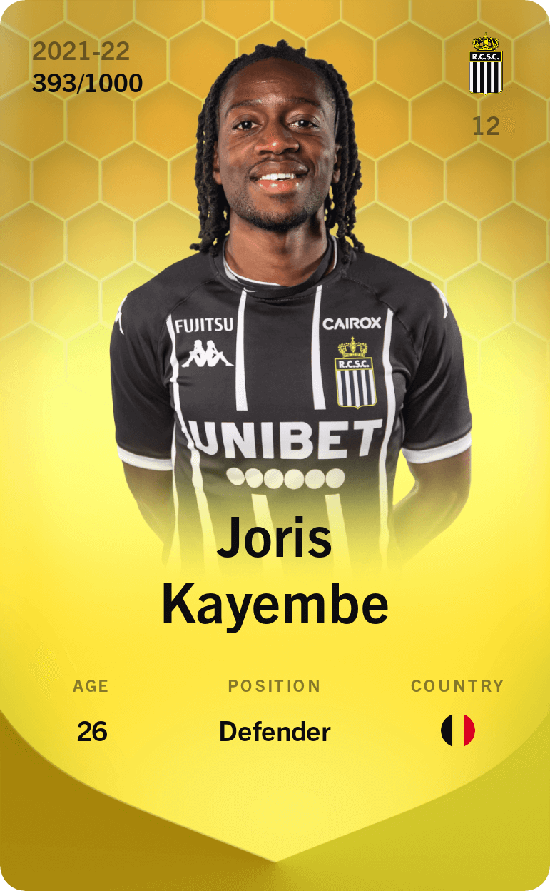 Joris Kayembe 2021-22 • Limited 393/1000