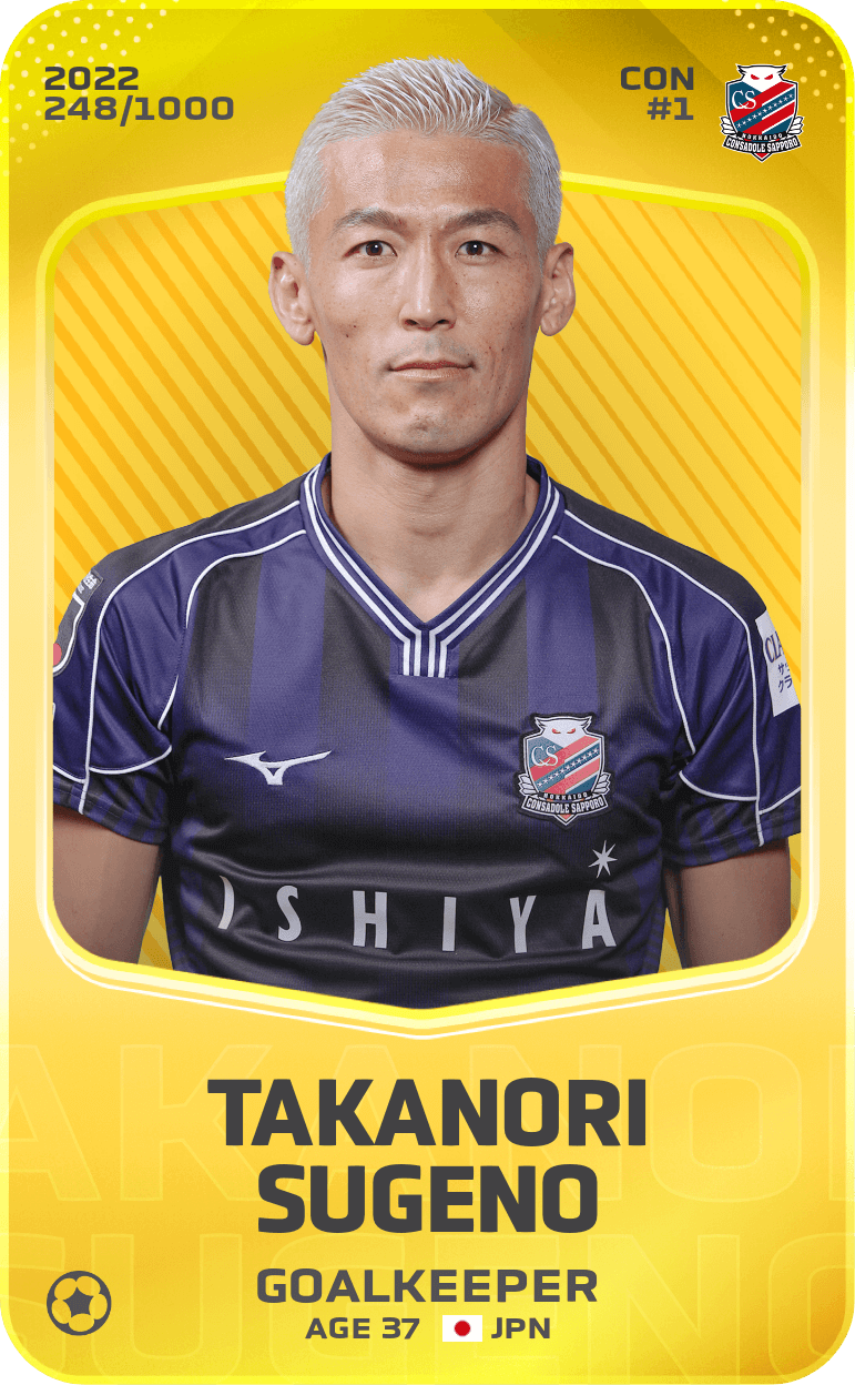 Takanori Sugeno 2022-23 • Limited 248/1000