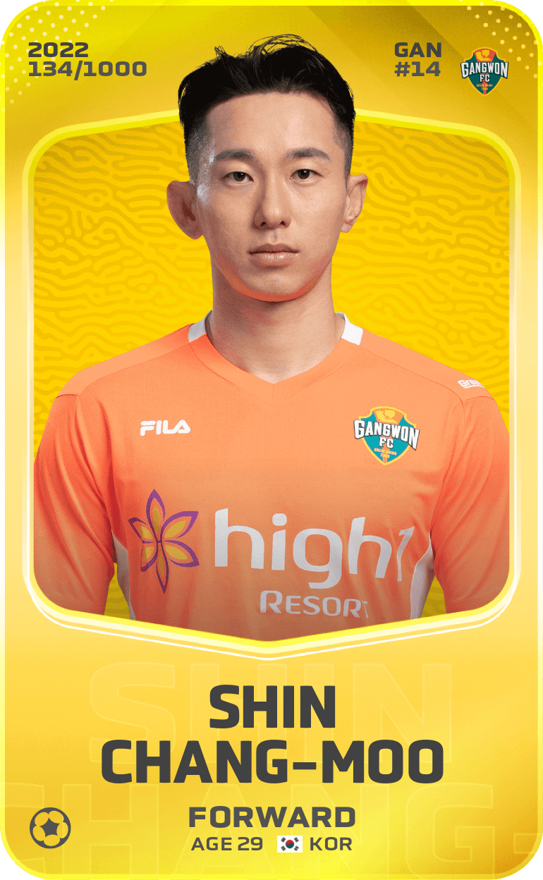 Shin Chang-Moo 2022-23 • Limited 134/1000