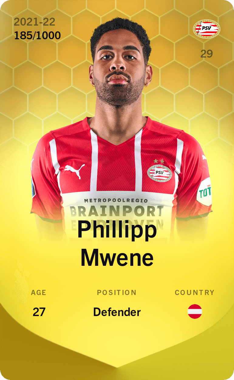 Phillipp Mwene 2021-22 • Limited 185/1000