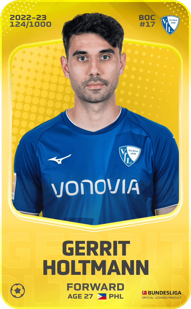 Gerrit Holtmann 2022-23 • Limited 124/1000