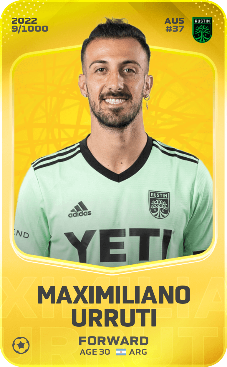 Maximiliano Urruti 2022-23 • Limited 9/1000