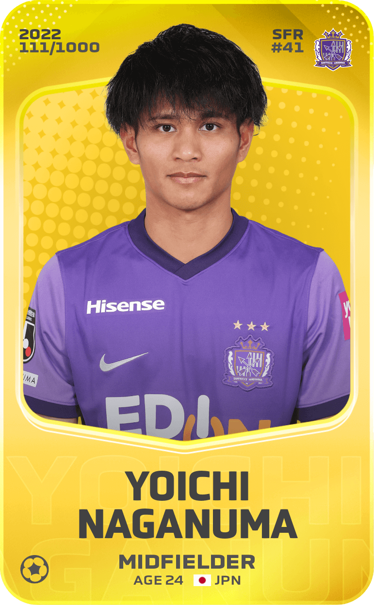 Yoichi Naganuma 2022-23 • Limited 111/1000