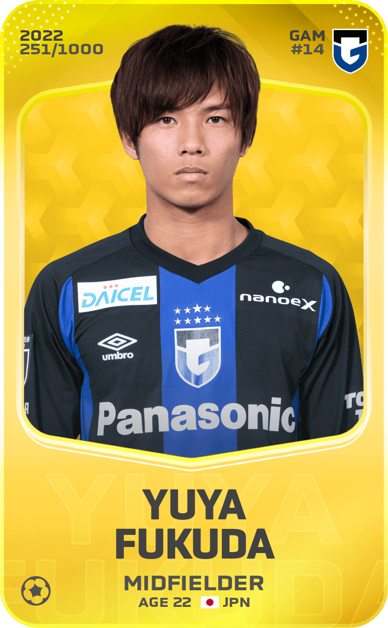 Yuya Fukuda 2022-23 • Limited 251/1000