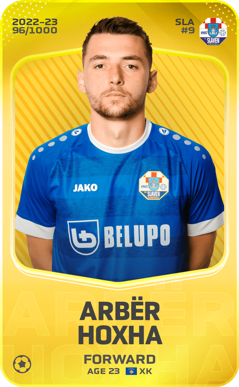 Arbër Hoxha 2022-23 • Limited 96/1000