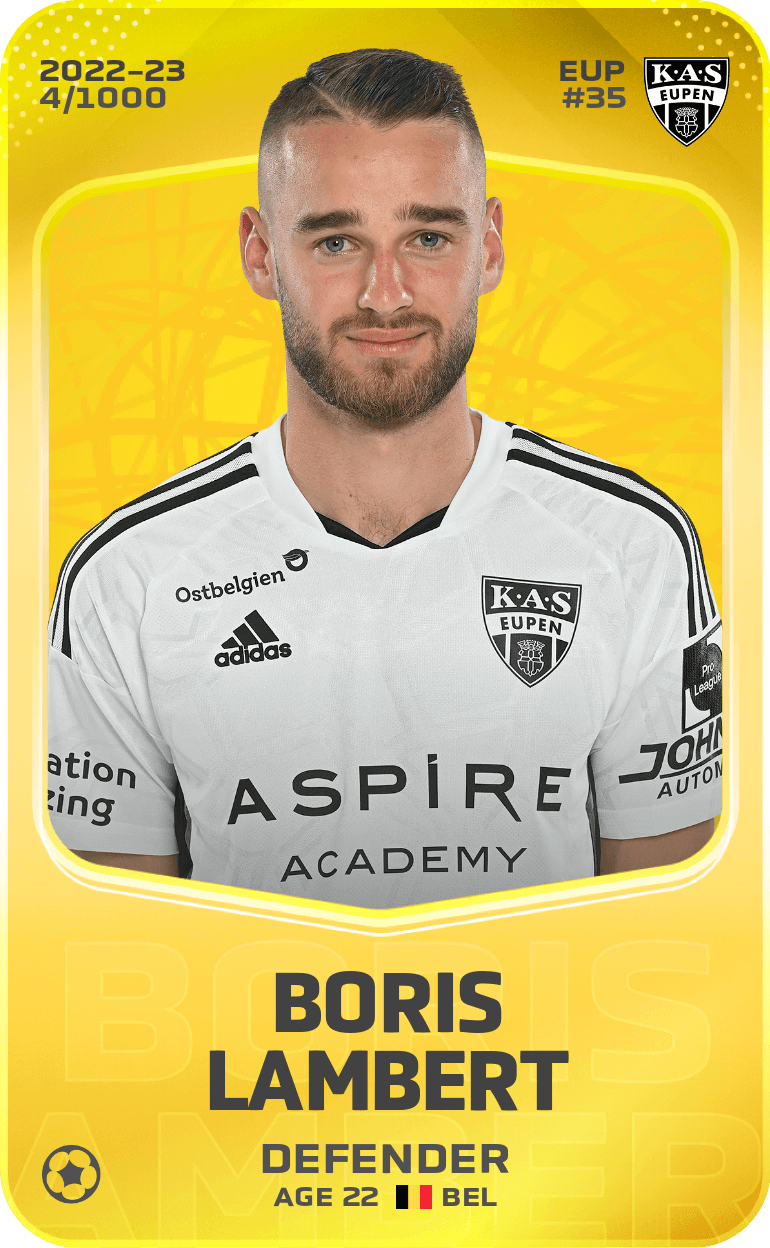 Boris Lambert 2022-23 • Limited 4/1000