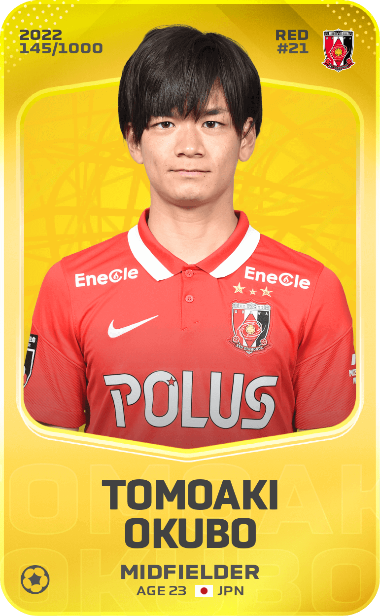 Tomoaki Okubo 2022-23 • Limited 145/1000