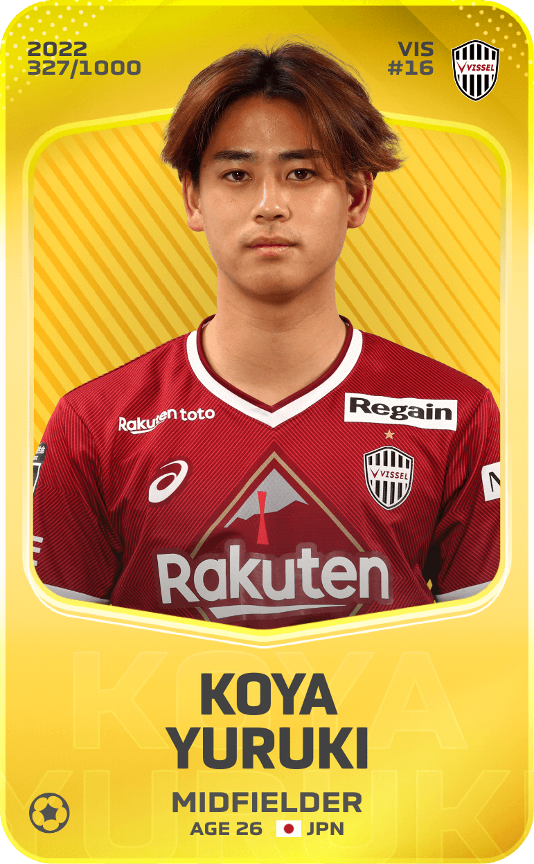 Koya Yuruki 2022-23 • Limited 327/1000