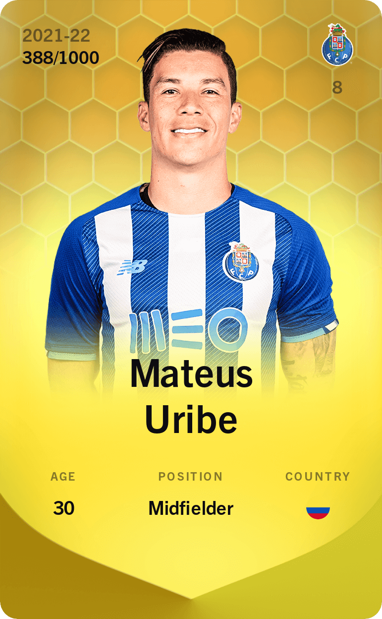 Mateus Uribe 2021-22 • Limited 388/1000