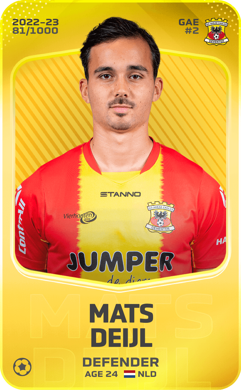 Mats Deijl 2022-23 • Limited 81/1000
