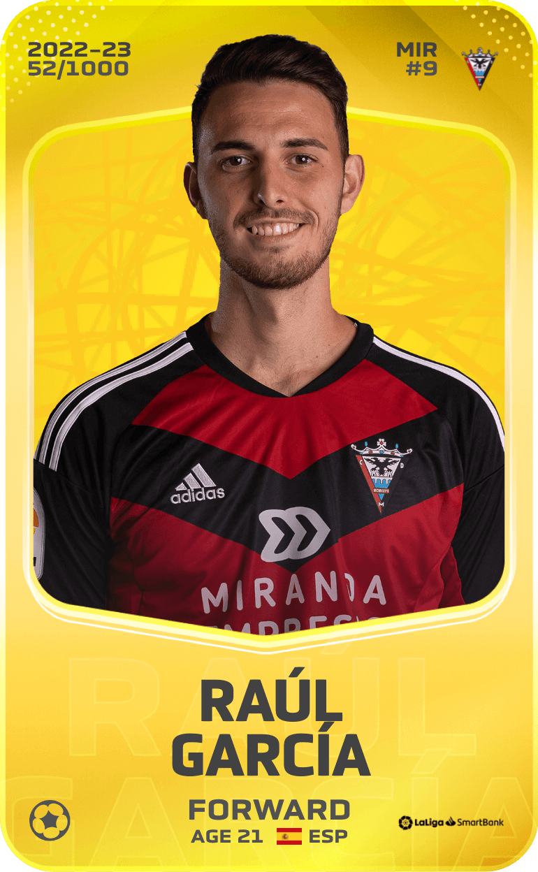 Raúl García 2022-23 • Limited 52/1000