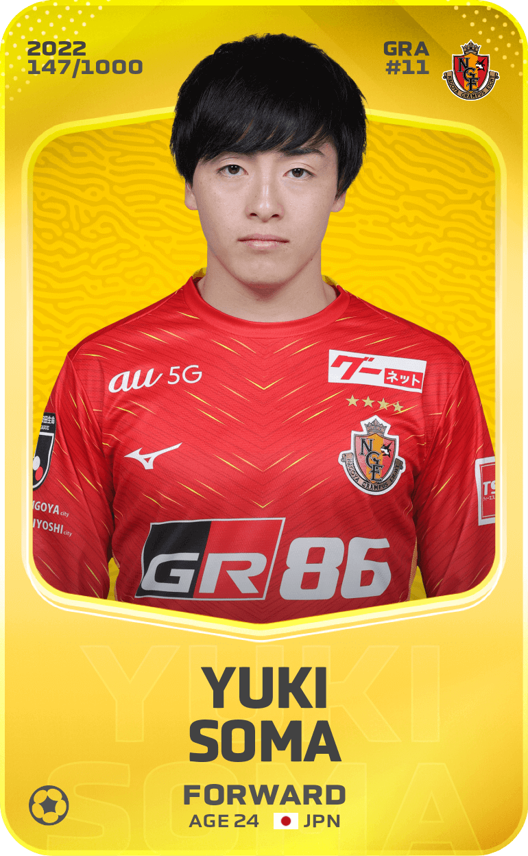 Yuki Soma 2022-23 • Limited 147/1000
