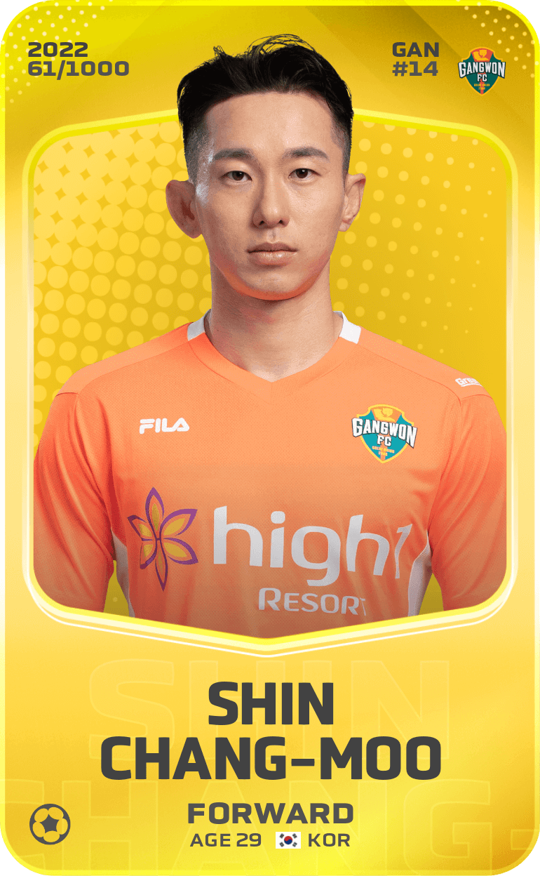 Shin Chang-Moo 2022-23 • Limited 61/1000