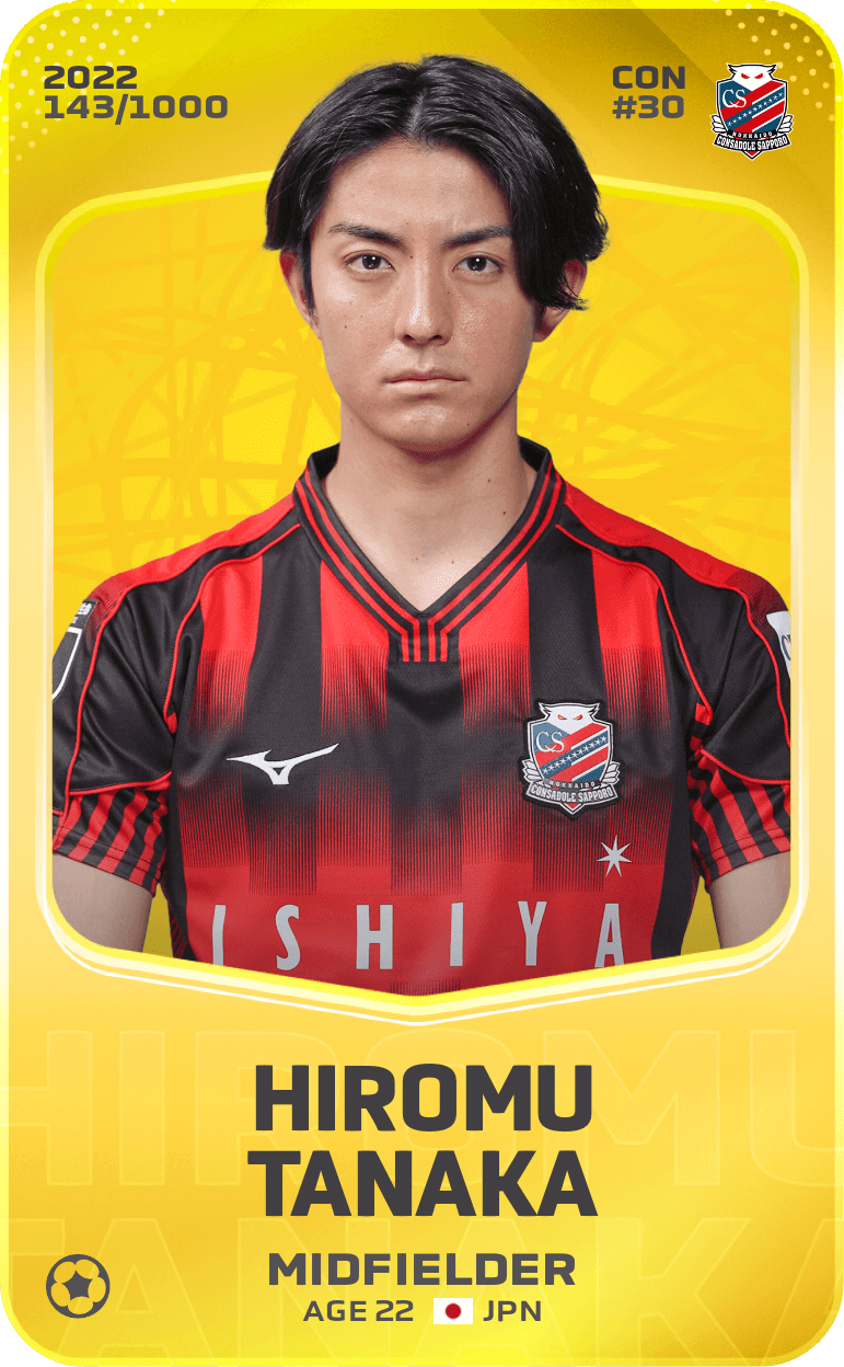 Hiromu Tanaka 2022-23 • Limited 143/1000