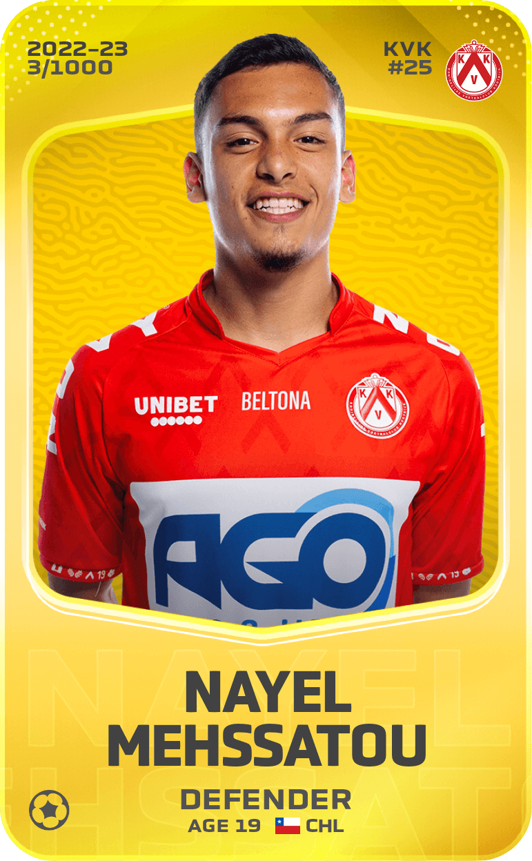 Nayel Mehssatou 2022-23 • Limited 3/1000