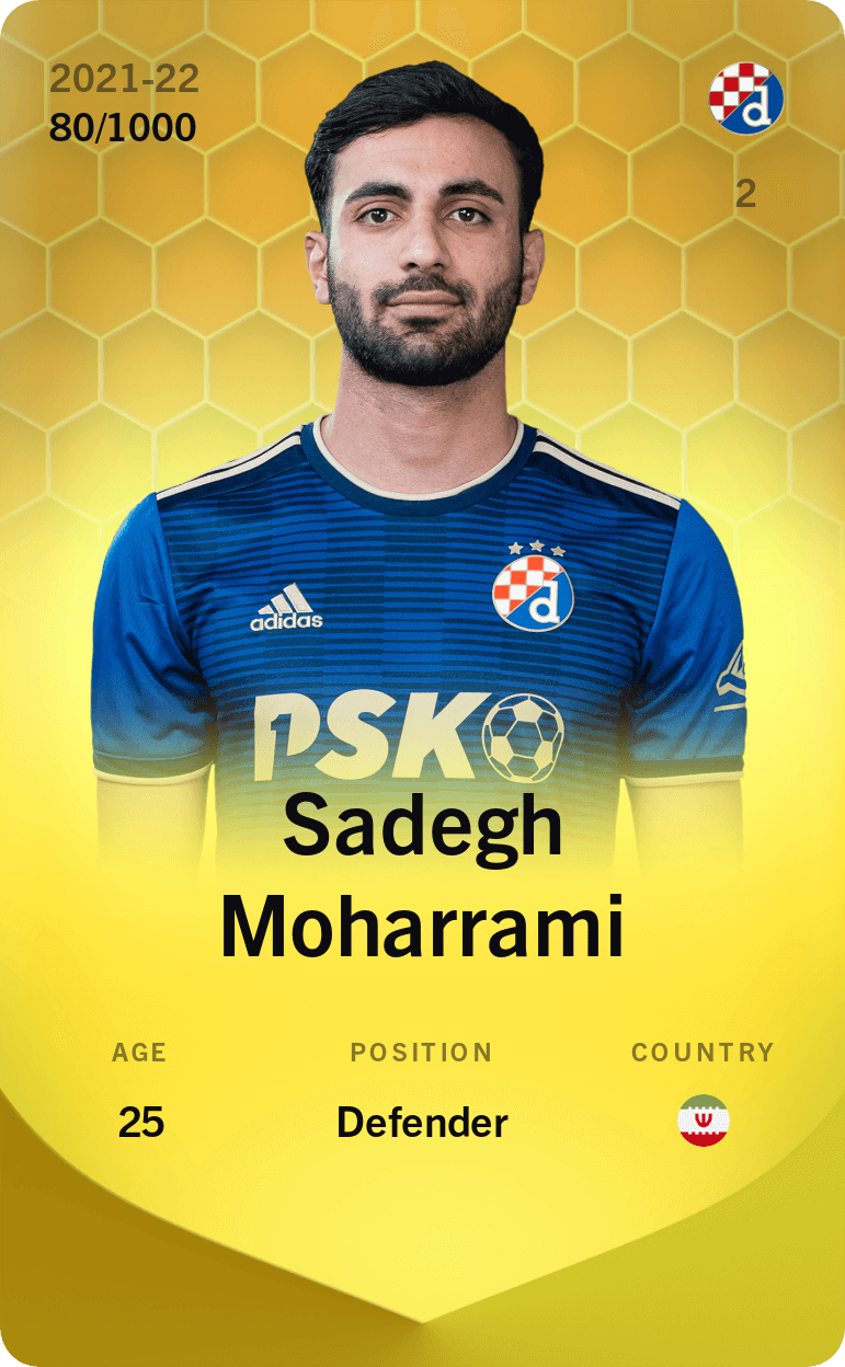 Sadegh Moharrami 2021-22 • Limited 80/1000