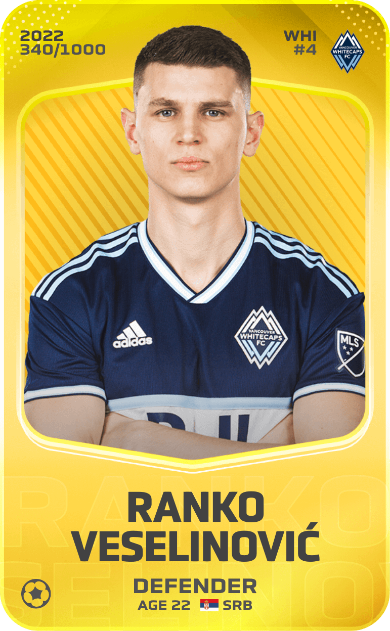 Ranko Veselinović 2022-23 • Limited 340/1000