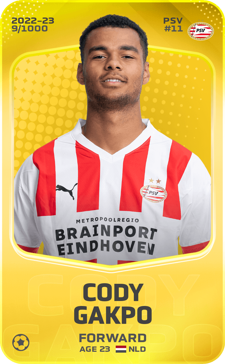 Cody Gakpo 2022-23 • Limited 9/1000