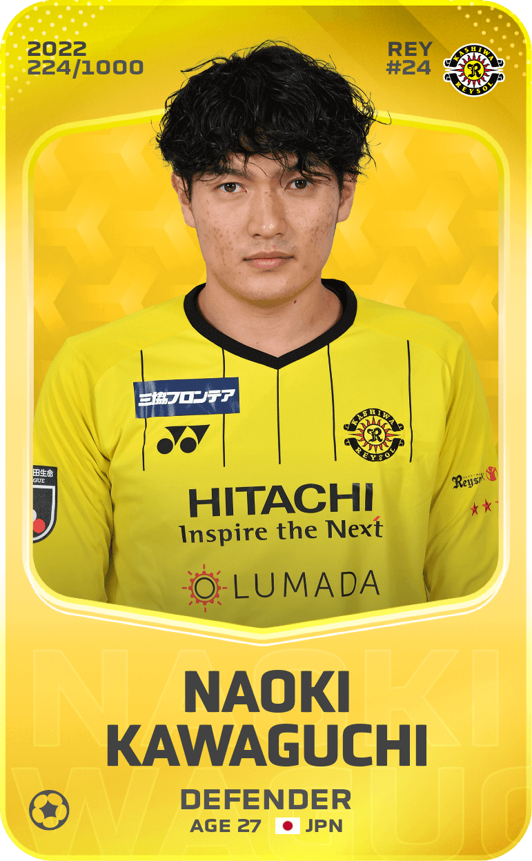 Naoki Kawaguchi 2022-23 • Limited 224/1000