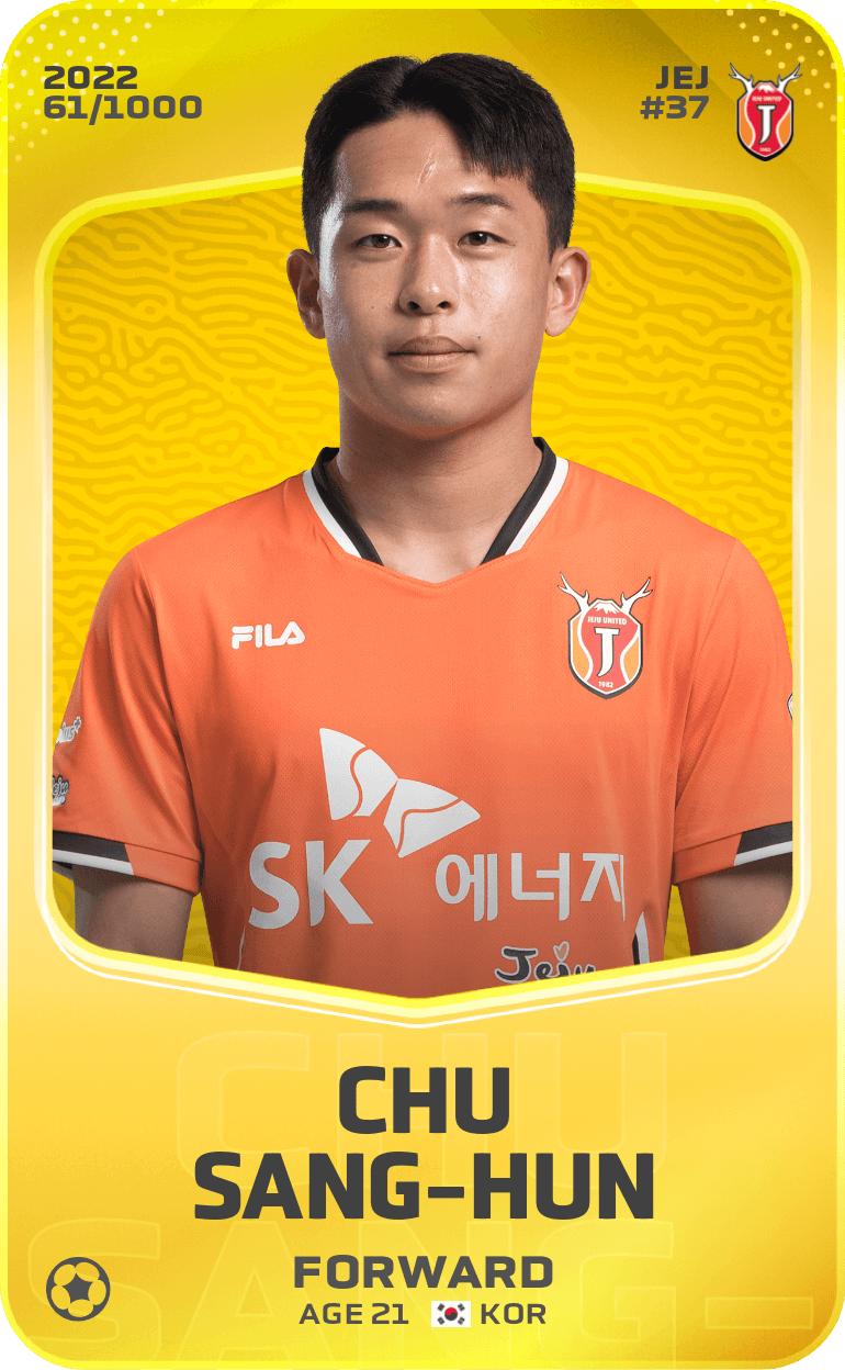 Chu Sang-Hun 2022-23 • Limited 61/1000