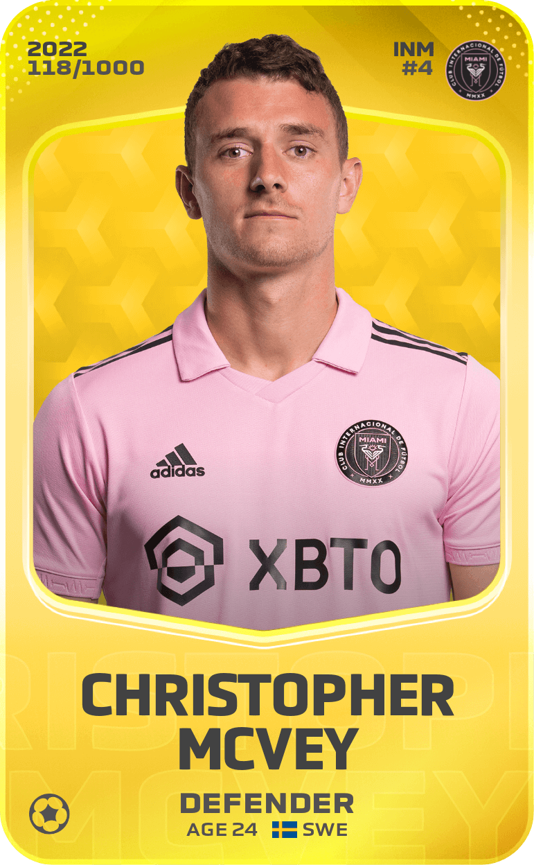 Christopher Mcvey 2022-23 • Limited 118/1000