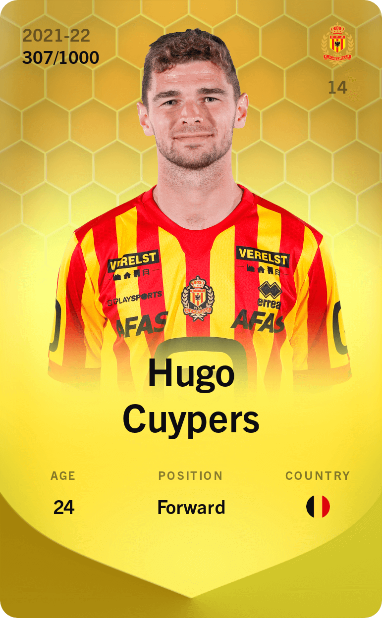 Hugo Cuypers 2021-22 • Limited 307/1000