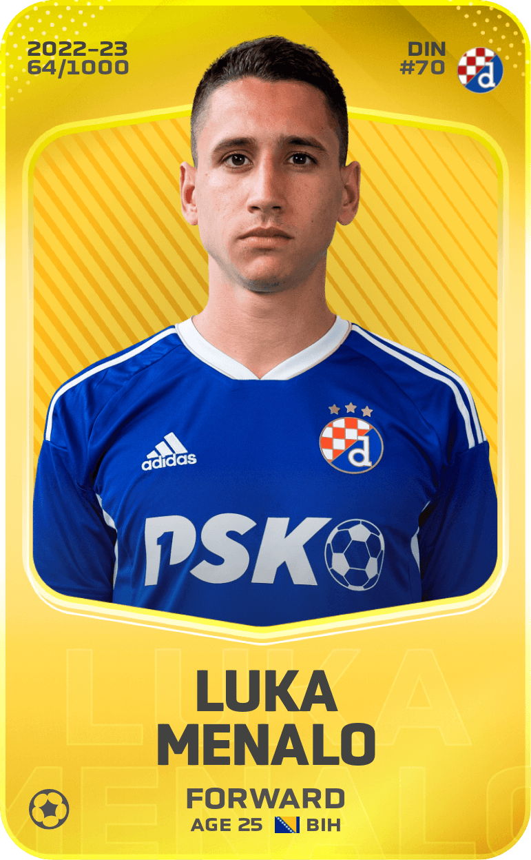 Luka Menalo 2022-23 • Limited 64/1000