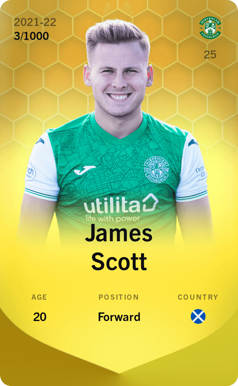 James Scott 2021-22 • Limited 3/1000