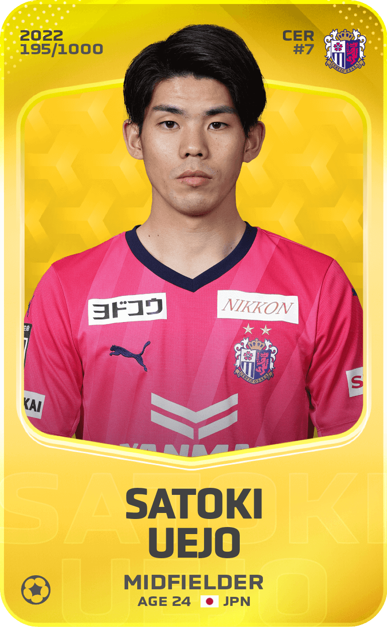 Satoki Uejo 2022-23 • Limited 195/1000