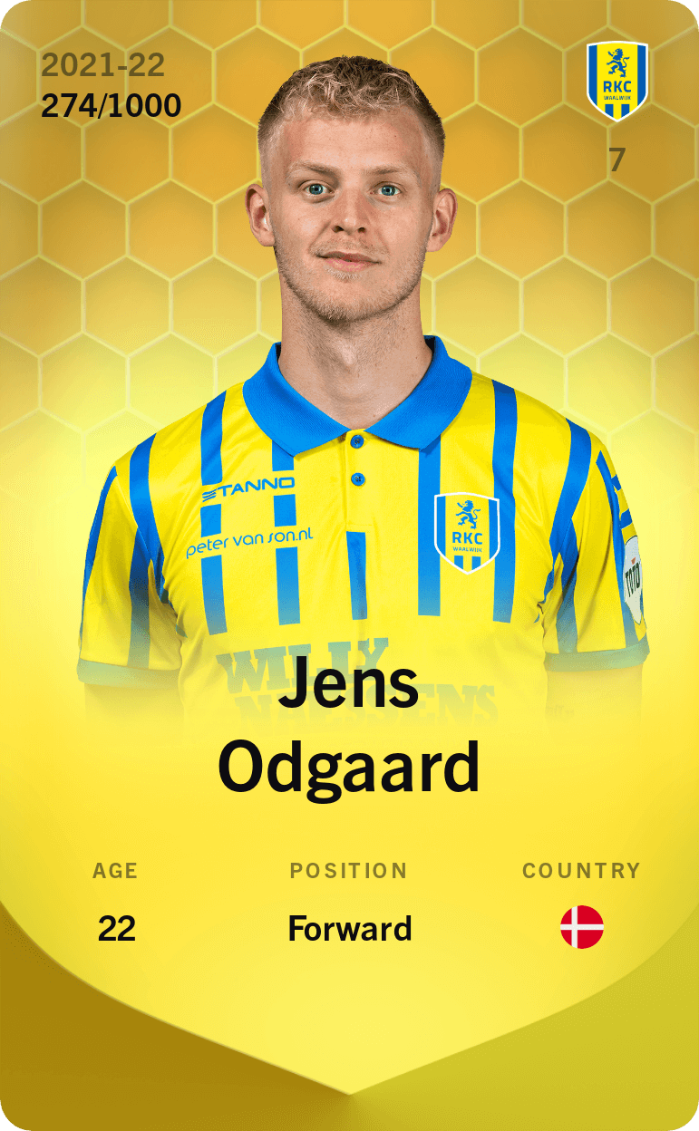 Jens Odgaard 2021-22 • Limited 274/1000