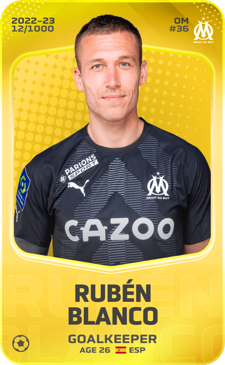 Rubén Blanco 2022-23 • Limited 12/1000