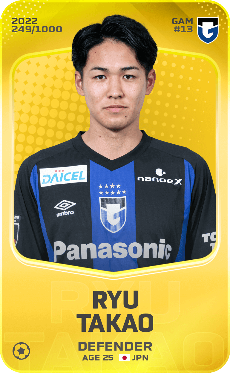 Ryu Takao 2022-23 • Limited 249/1000