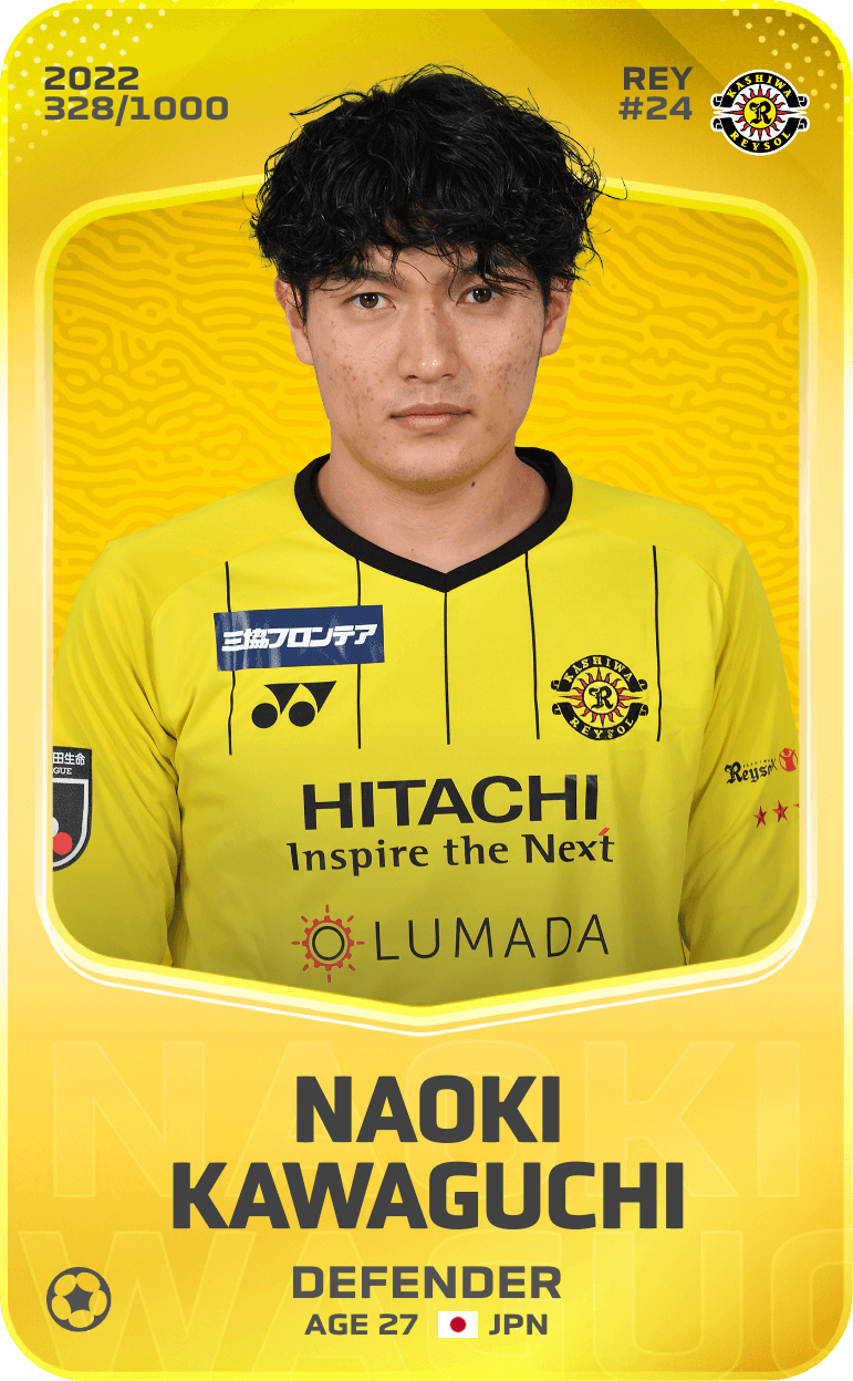 Naoki Kawaguchi 2022-23 • Limited 328/1000