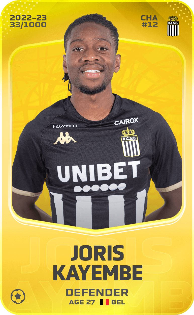 Joris Kayembe 2022-23 • Limited 33/1000