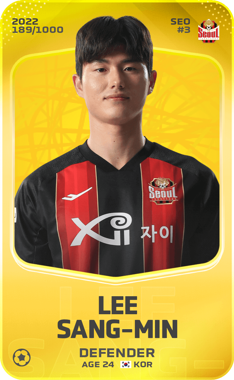 Lee Sang-Min 2022-23 • Limited 189/1000