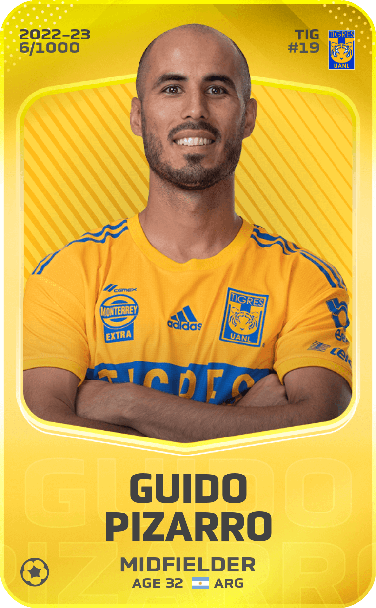 Guido Pizarro 2022-23 • Limited 6/1000