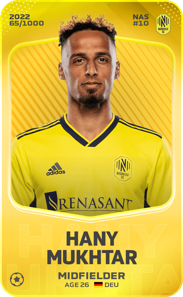 Hany Mukhtar 2022-23 • Limited 65/1000