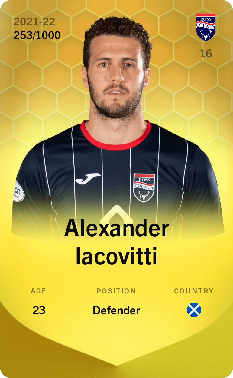 Alexander Iacovitti 2021-22 • Limited 253/1000