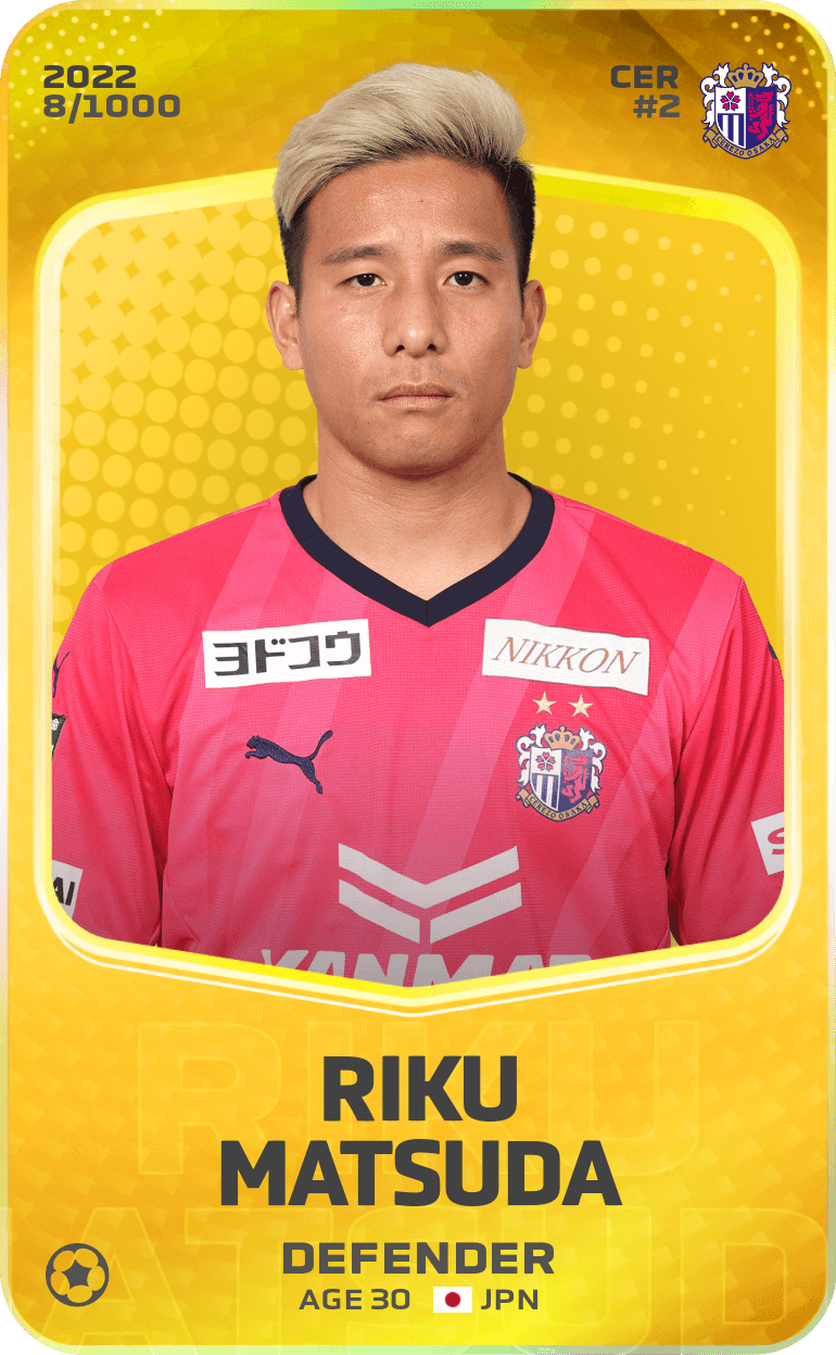 Riku Matsuda 2022-23 • Limited 8/1000