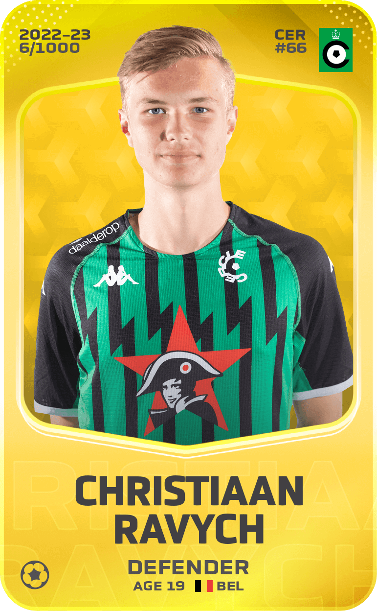 Christiaan Ravych 2022-23 • Limited 6/1000