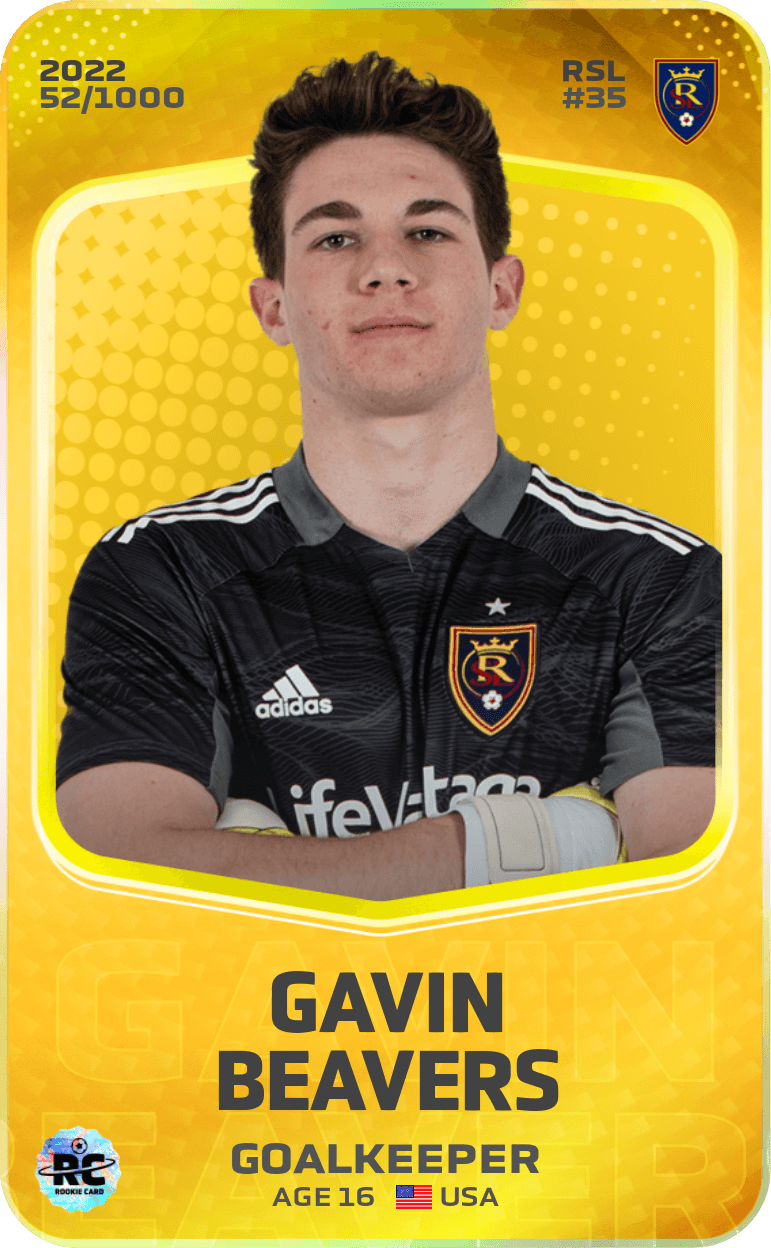 Gavin Beavers 2022-23 • Limited 52/1000